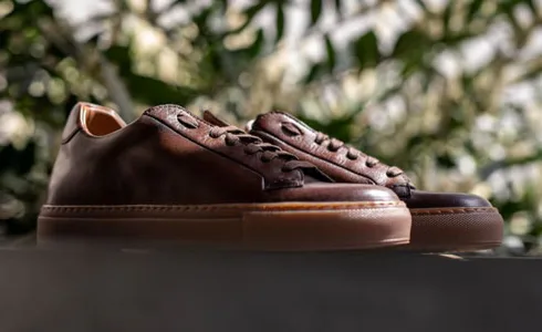 How to Combine Leather Trainers?