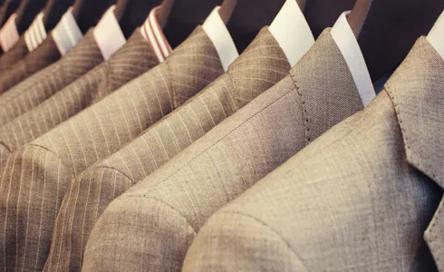 Checked or striped suit?