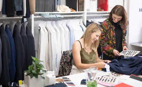 How is a fashion collection prepared?
