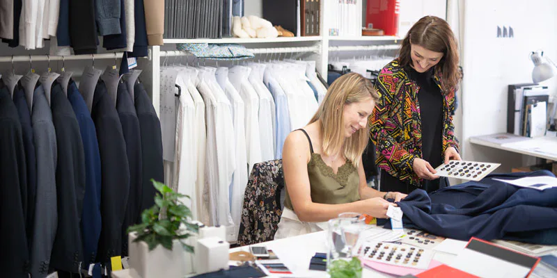 How is a fashion collection prepared?