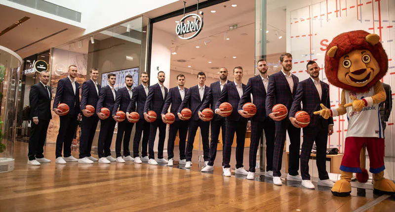 Blažek dresses the Czech national basketball team