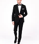 Black formal tuxedo