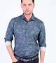 Cotton shirt with pattern
