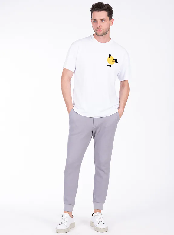 Cotton T-shirt with print