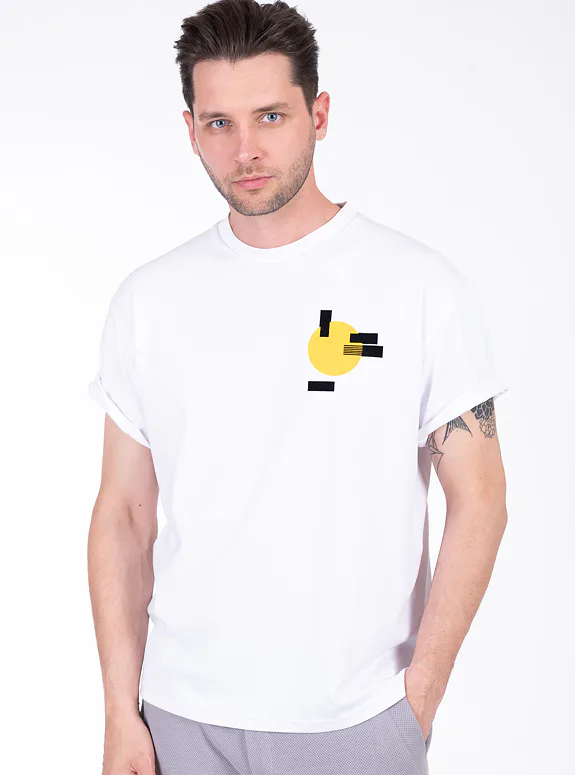 Cotton T-shirt with print