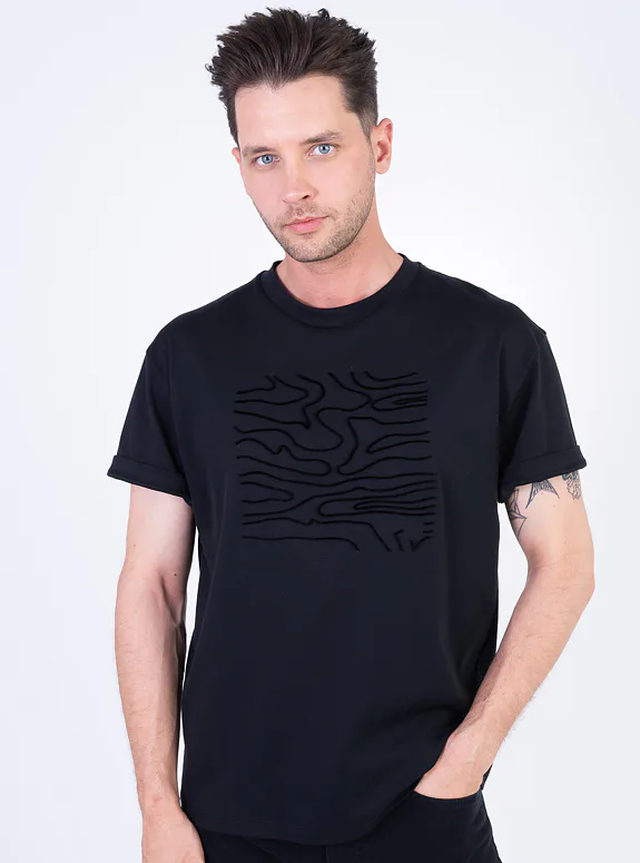 Cotton T-shirt with print