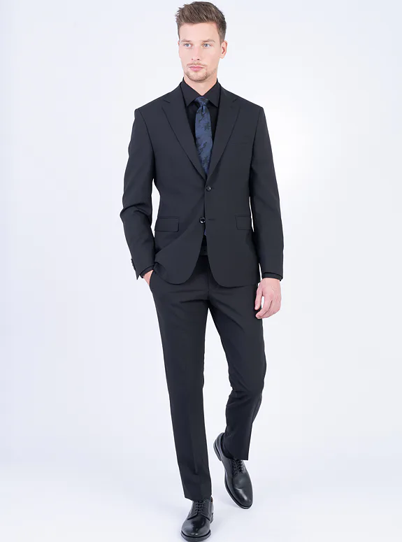 Black stretch pants