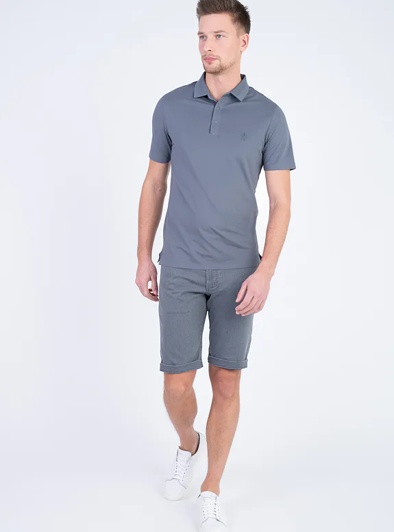 Cotton polo shirt