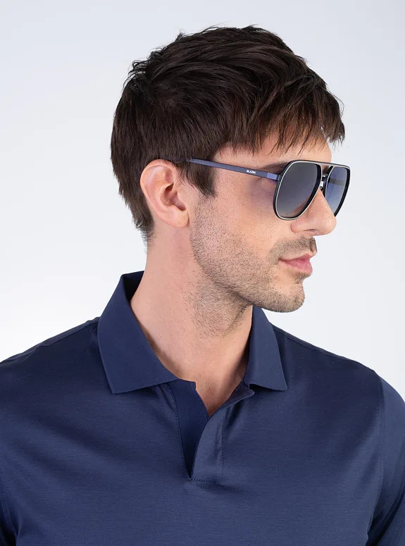 Cotton polo shirt